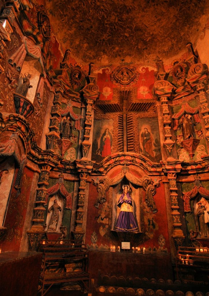 mission san xavier del bac art