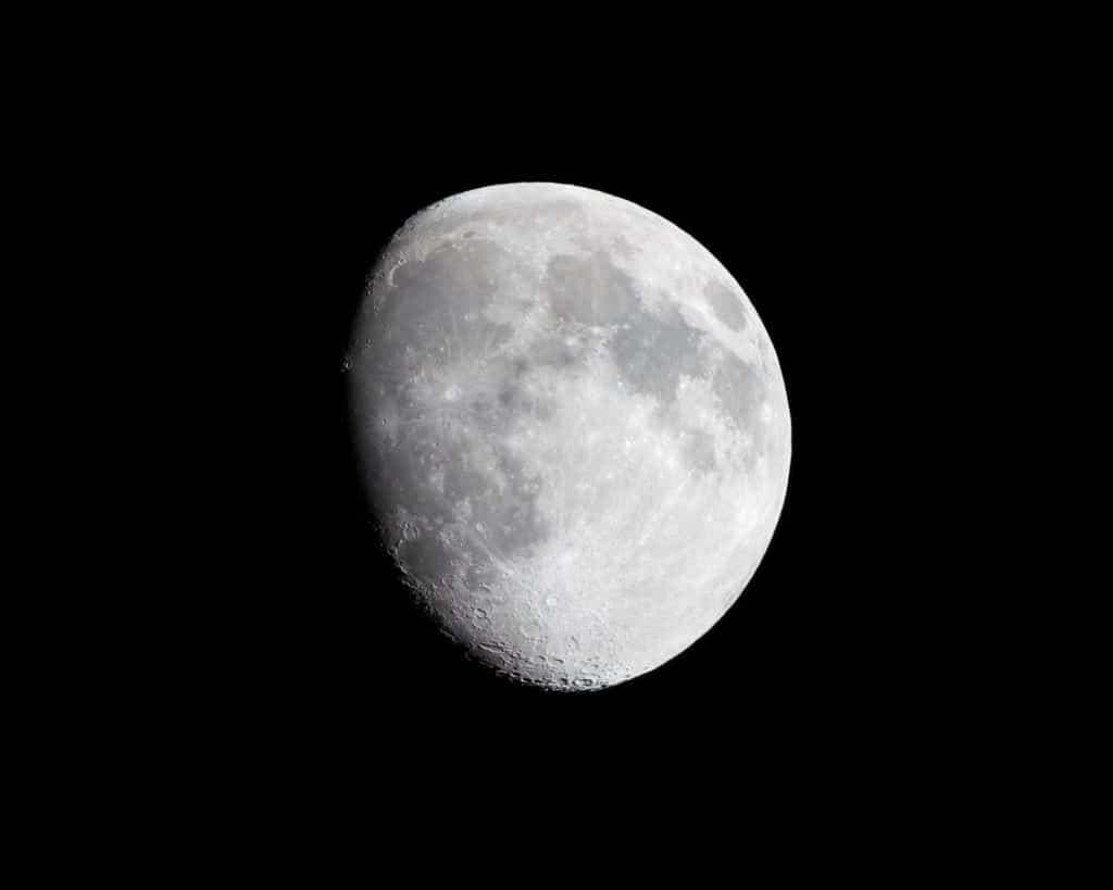 moon from gardner canyon road campsite