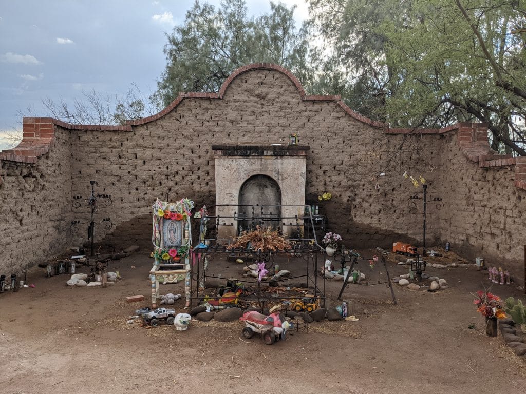 This Hidden Tucson Shrine Has A Story That’s Part Legend And Part Tragedy 1 el tiradito wishing shrine tucson arizona