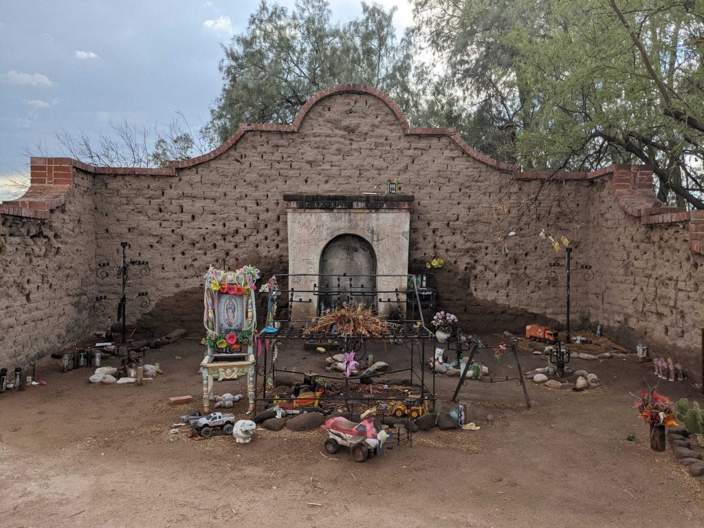 This Hidden Tucson Shrine Has A Story That’s Part Legend And Part Tragedy 1 el tiradito wishing shrine tucson arizona scaled