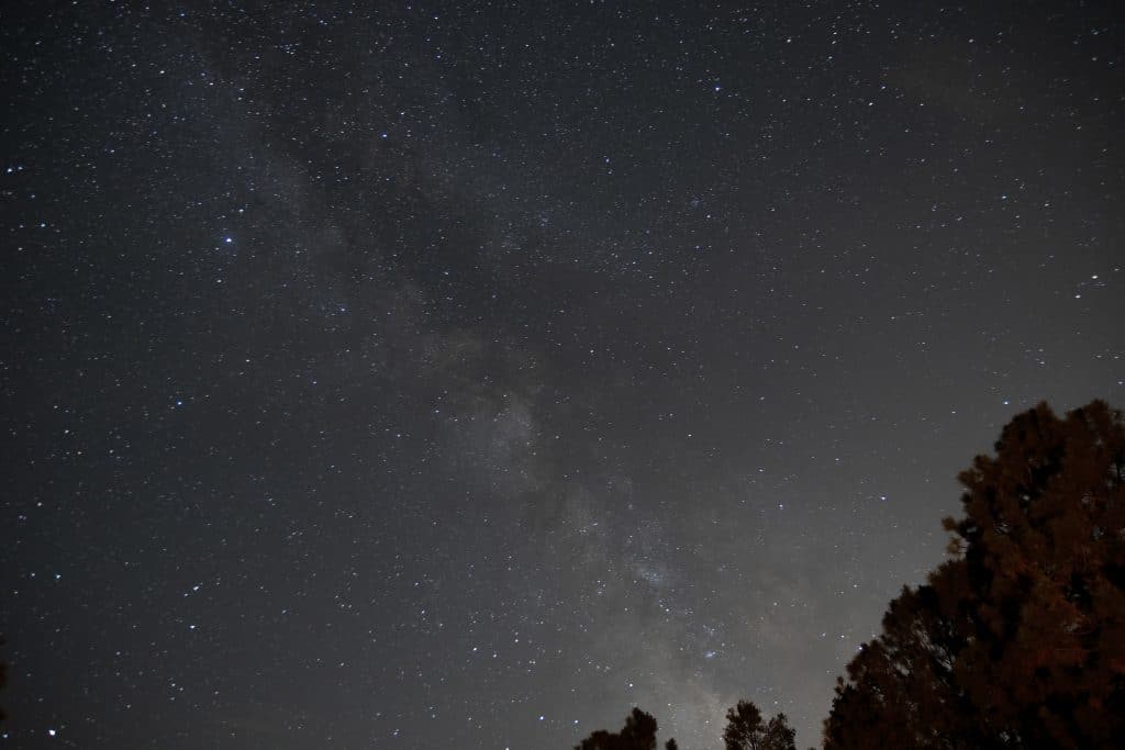mt. bigelow arizona milky way