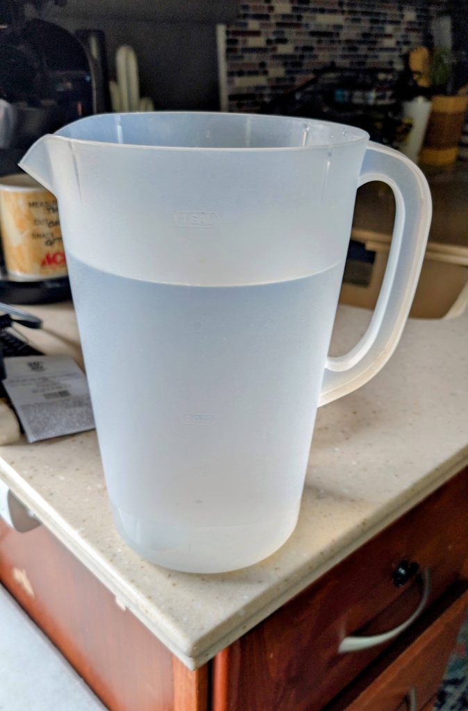 Our Rv Water Heater Failed (Again), So We Went Tankless 10 pitcher filled with water from a tankless water heater