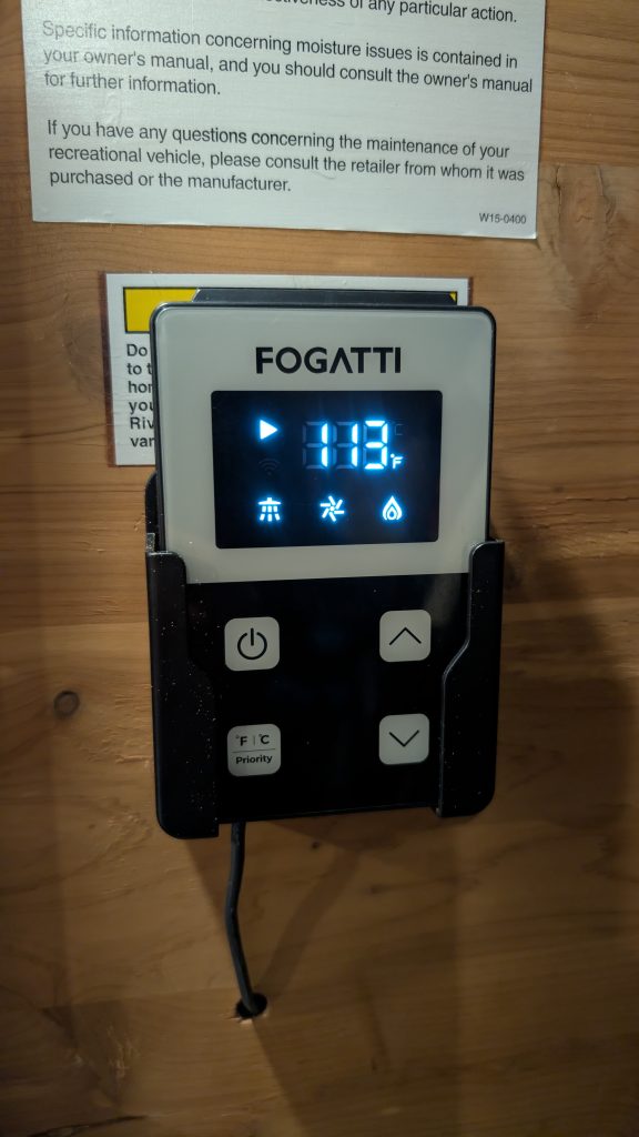 Our Rv Water Heater Failed (Again), So We Went Tankless 9 digital control panel for water heater